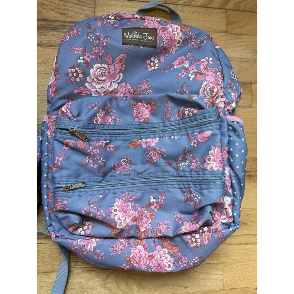 Matilda Jane Harlow Floral Print Backpack & Lunch Box